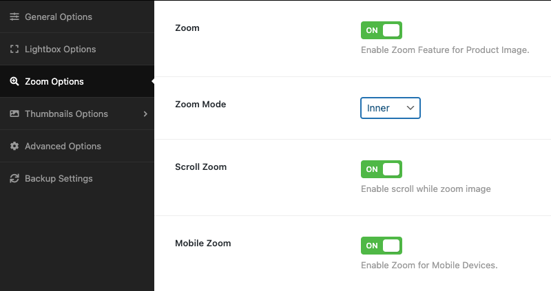 Product Gallery Slider for WooCommerce