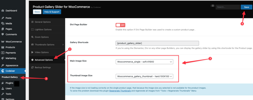 WooCommerce Blurry Images