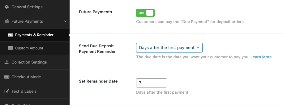 WooCommerce Deposits